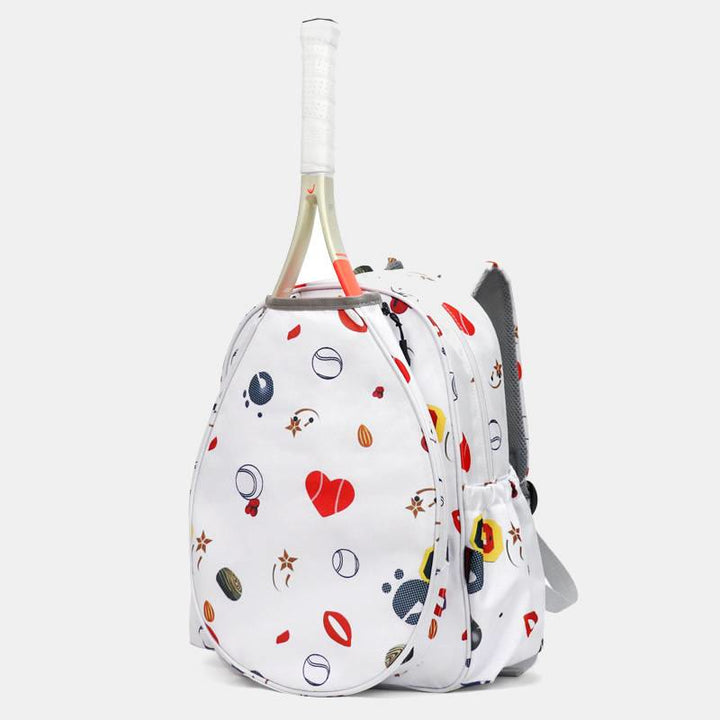 Schläger-Rucksack für Kinder und Erwachsene, große Kapazität, Schlägerhülle - Schnee - image 12