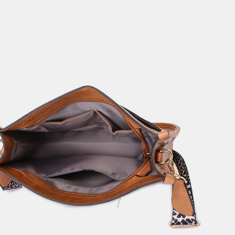 Vintage-Umhängetasche für Damen, leicht, wasserdicht, lässige Schultertasche