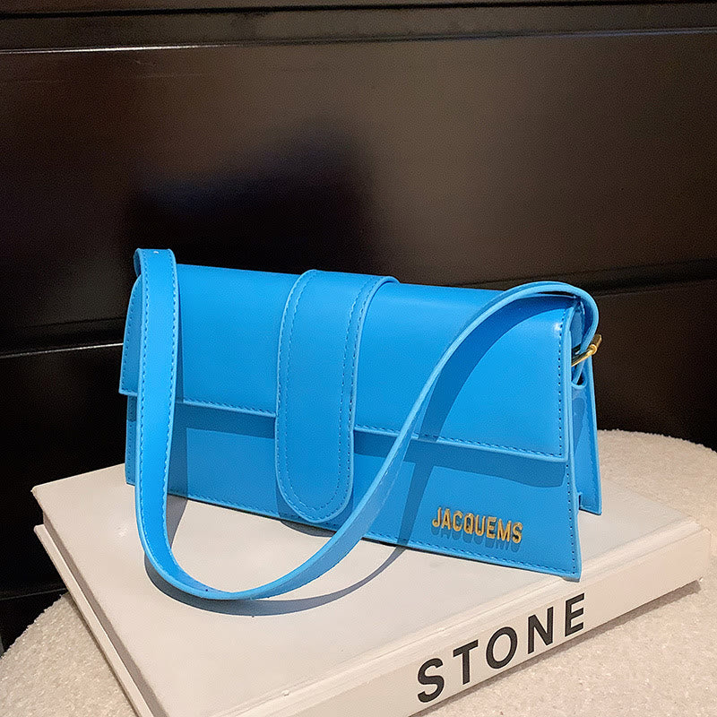 Umhängetasche für Damen, einfarbig, quadratisch, elegante Dating-Tasche