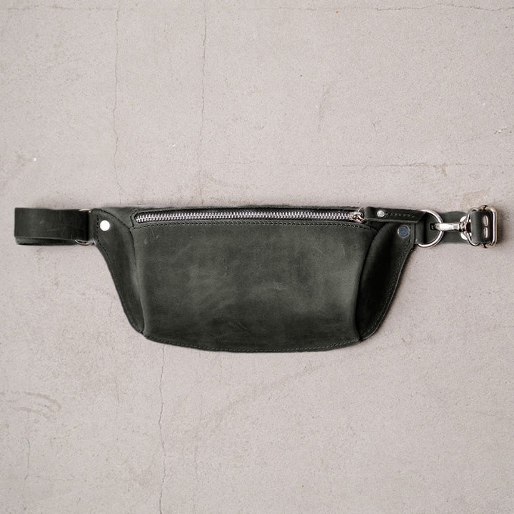 Gürteltasche für Damen und Herren, Outdoor, Hüfttasche mit Doppelreißverschluss, Brusttasche