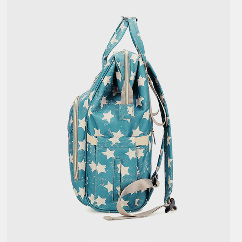 Wickeltasche Rucksack Multifunktions Wasserdicht Stilvoller Babyrucksack Mamatasche