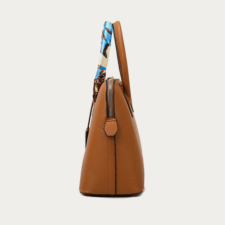 Top-Griff-Tasche für Frauen Vintage dünner Seidenschalgriff