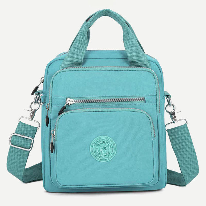 Leichte Umhängetasche aus Nylon für Damen, Handtasche mit mehreren Taschen, Schultertaschen