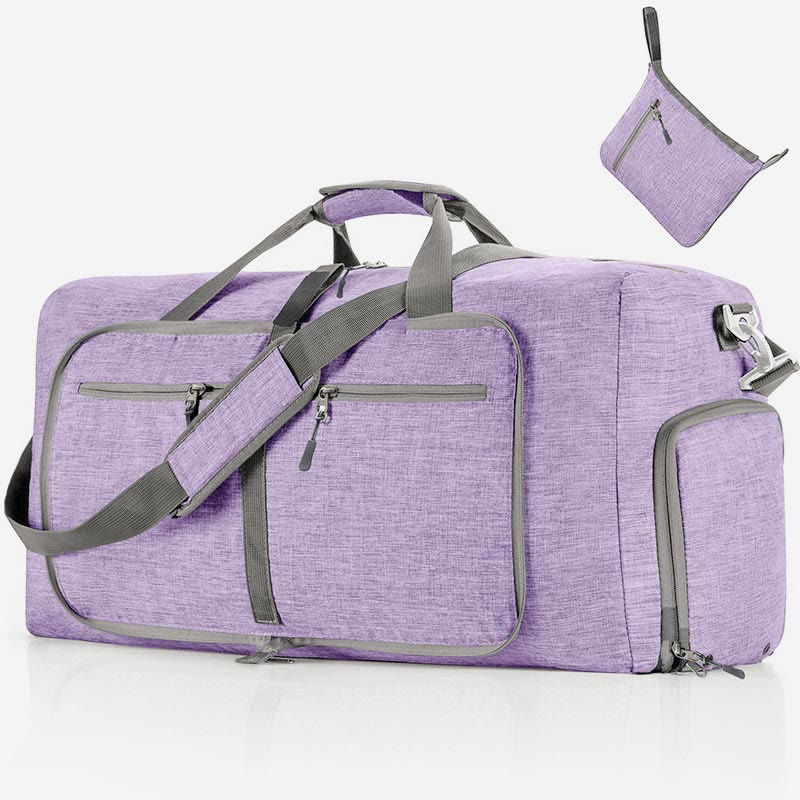 Aufbewahrungstasche für unterwegs, zusammenklappbar, tragbar, große Kapazität, Fitness-Reisetasche