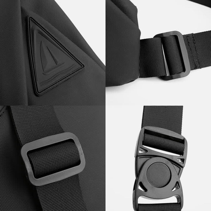 Leichte Schultertasche für unterwegs, Unisex, tragbare, lässige Umhängetasche