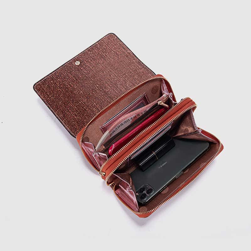 Kleine Umhängetasche für Damen, glitzernd, Schultertasche, Handytasche