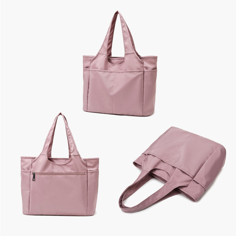 Große Tragetasche für Damen, mehrere Taschen, lässige Sport-Umhängetasche