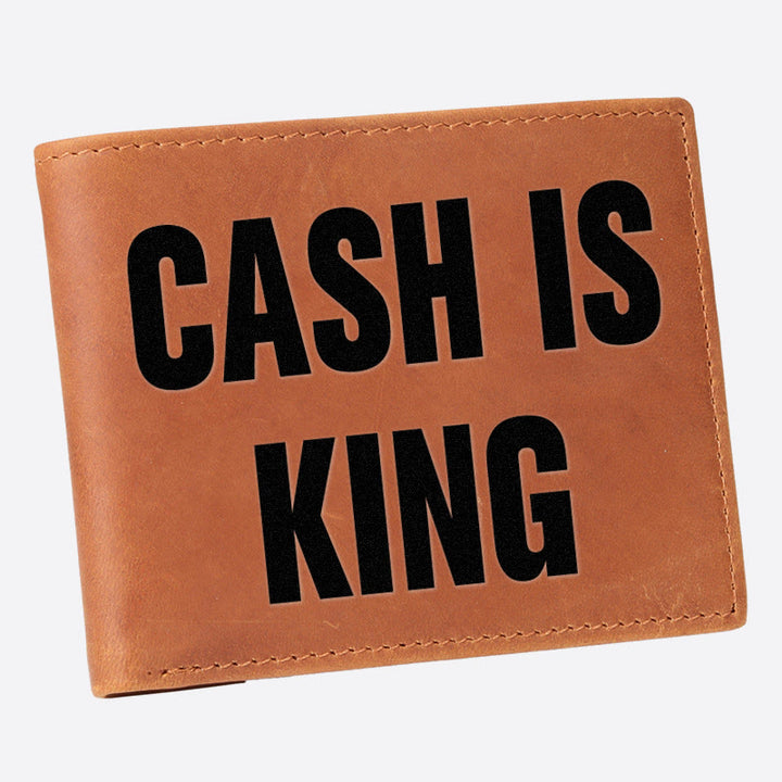 Cash Is King - Ultradünne Geldbörse für Herren mit RFID-Schutz