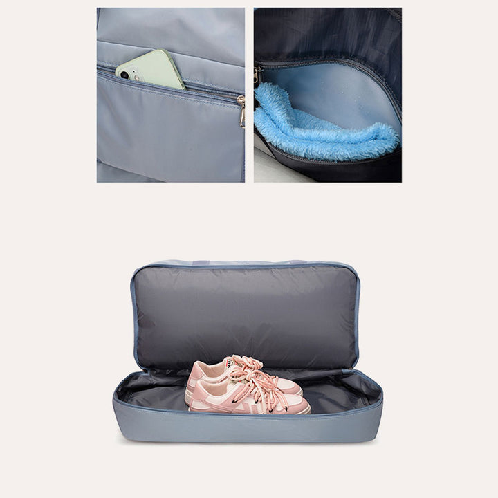 Reise-Sporttasche, trocken, nass, für die Abreise, Sporttasche, Weekender, Übernacht-Handtasche
