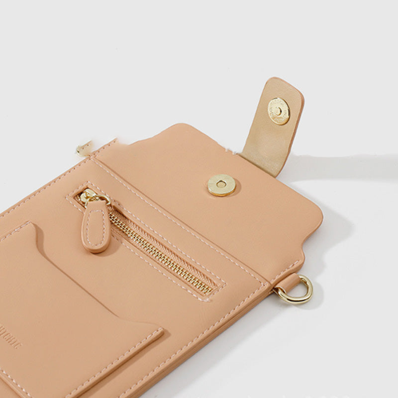Elegante Umhängetasche für Telefon mit Touchscreen