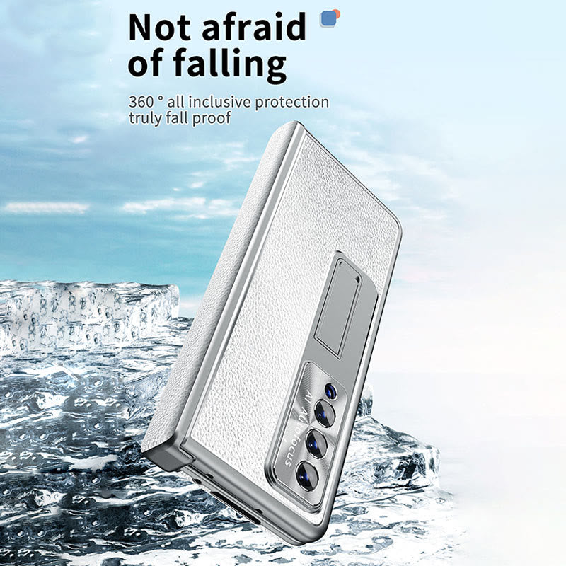 Telefonhülle für Z Fold 4 mit magnetischem Scharnier, klappbare Schutzhülle