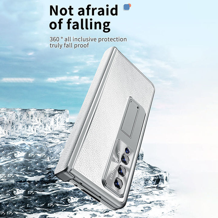 Telefonhülle für Z Fold 4 mit magnetischem Scharnier, klappbare Schutzhülle