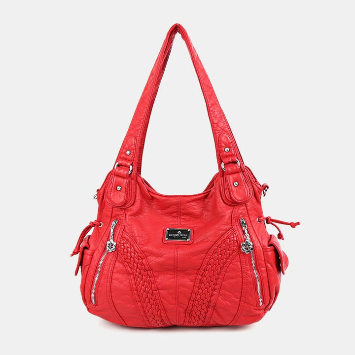 Einfarbige Hobo-Tasche für Damen