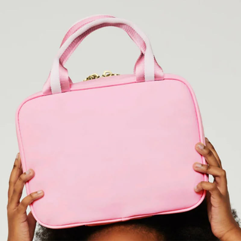 Wasserdichte, isolierte Lunchtasche aus Nylon für Kinder, tragbarer Eisbeutel
