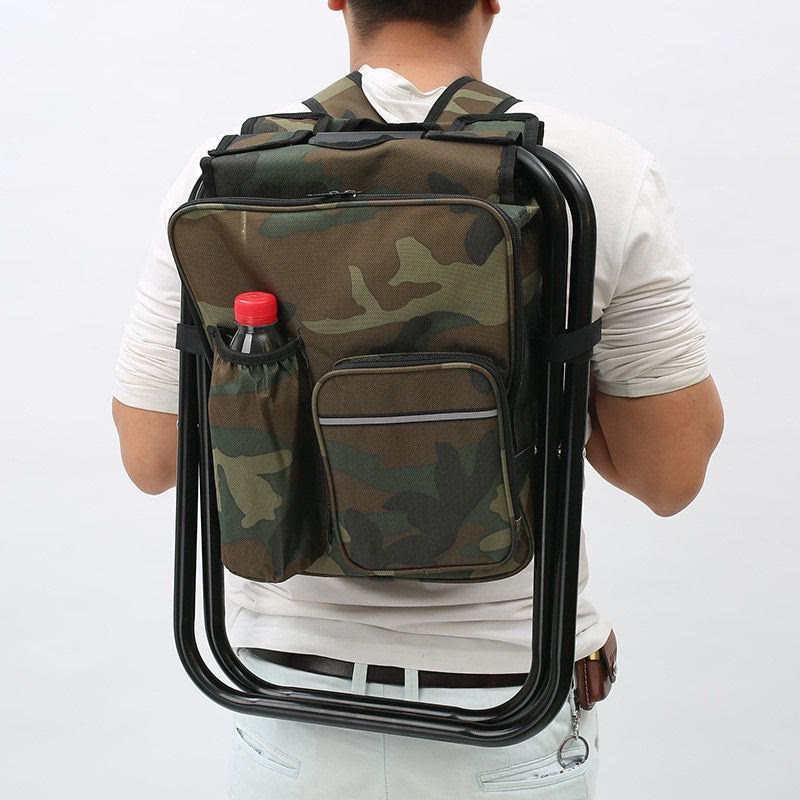 Kühltasche für Outdoor-Camping, faltbarer Strandstuhl mit mehreren Funktionen