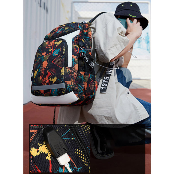 Laptop-Rucksack für Herren, groß, für College, Schule, Büchertaschen, Reise-/Arbeitstasche