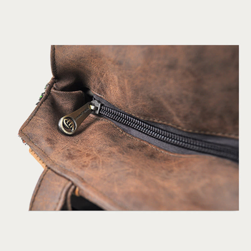 Top-Griff-Tasche für Frauen Ethno-Stil Druck Canvas Handtasche