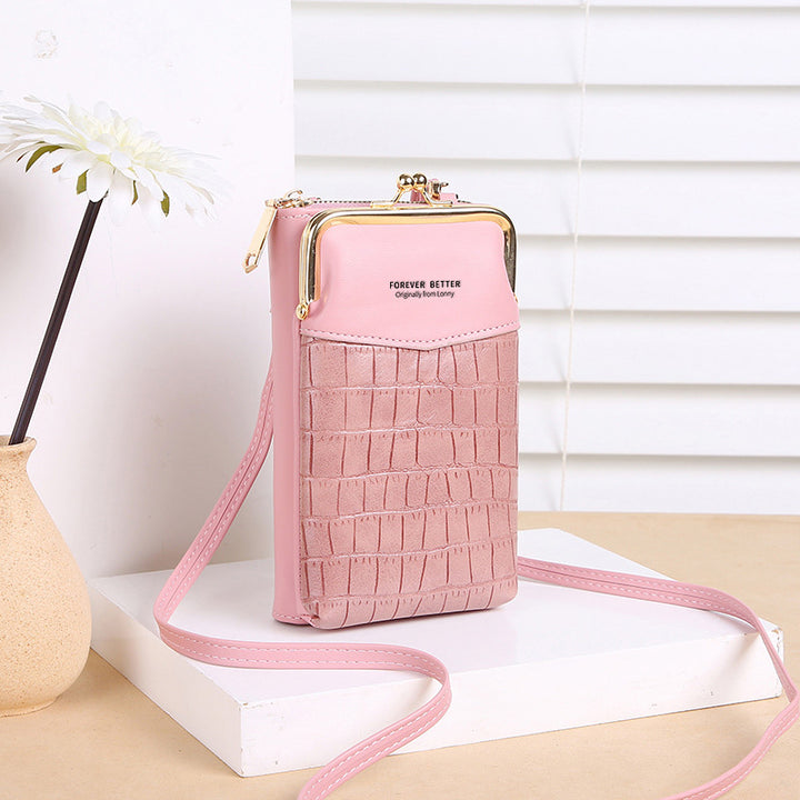 Kleine Crossbody-Handy-Geldbörse für Damen, Mini-Schultertasche, Geldbörse