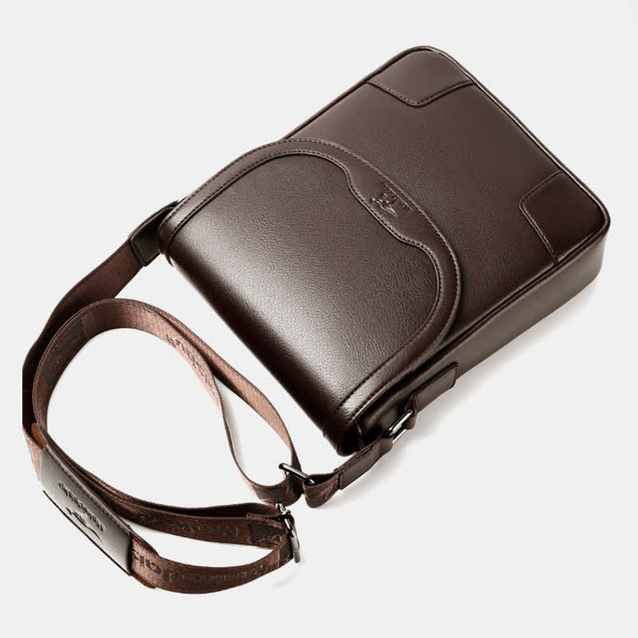 Leder-Umhängetasche für Herren, wasserdicht, Vintage-Umhängetasche