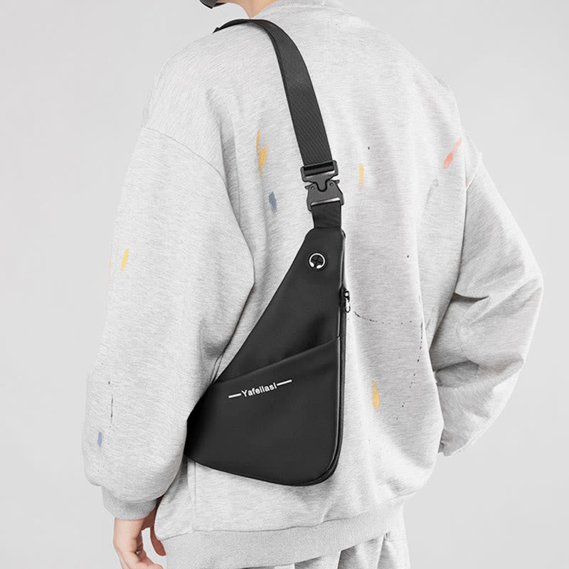 Schultertasche für Herren, wasserdicht, lässig, für den Außenbereich, Umhängetasche