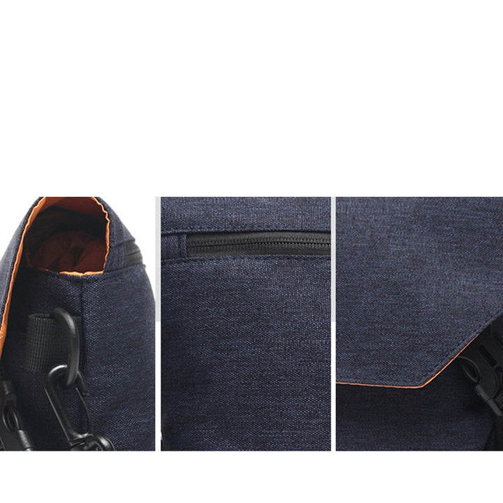 Messenger Bag für Damen und Herren, Vintage-Umhängetasche, Laptoptasche