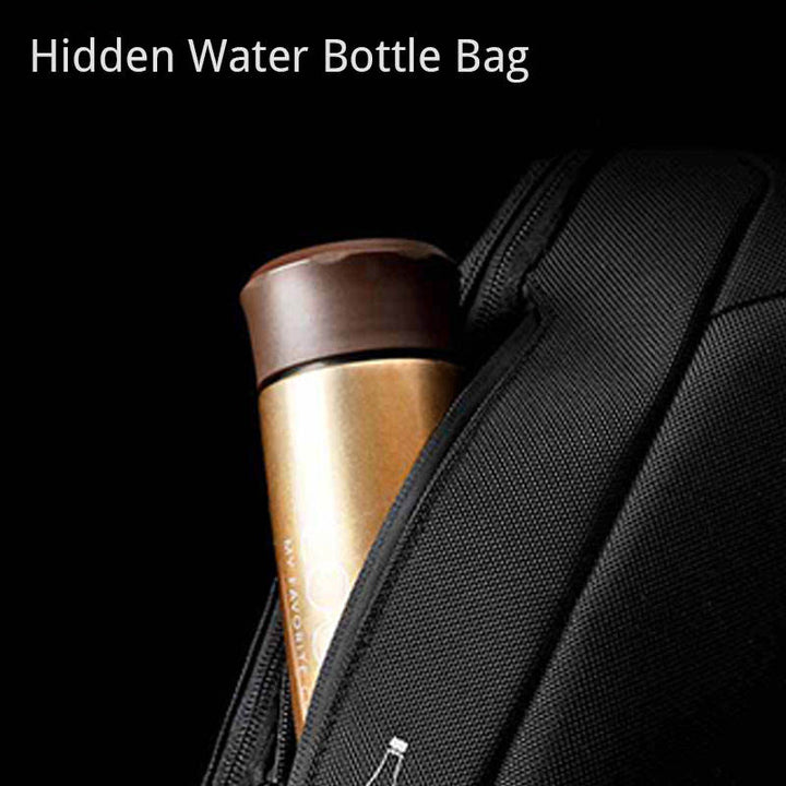 Diebstahlsichere, wasserdichte Brusttasche mit USB-Ladeanschluss