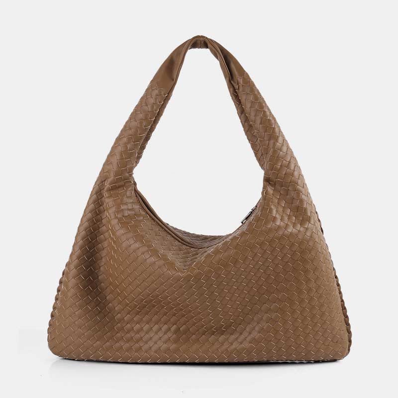Umhängetasche für Damen, einfarbig, große Kapazität, minimalistische, lässige Handtasche