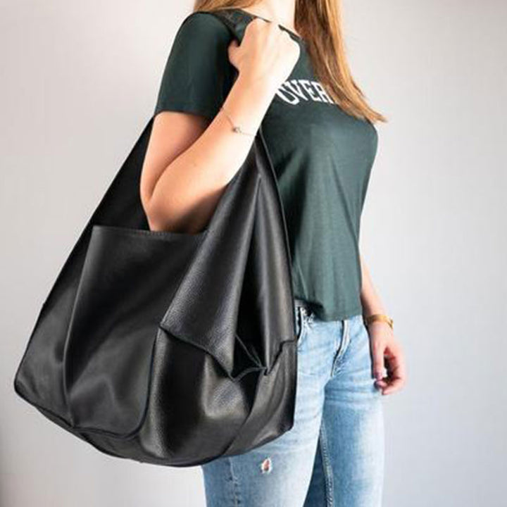 Übergroße Einkaufstasche im Vintage-Stil