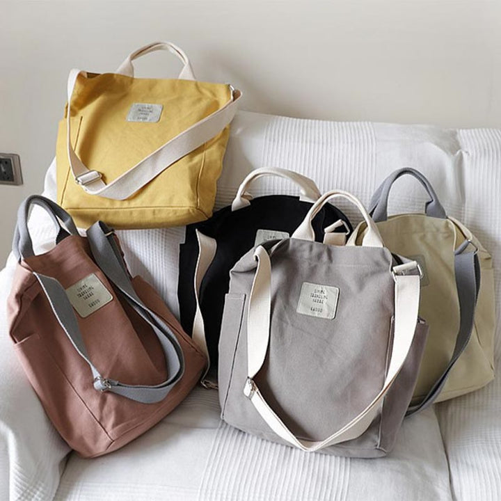 Tragetasche für Damen, für den täglichen Ausflug, große Kapazität, Canvas-Handtasche