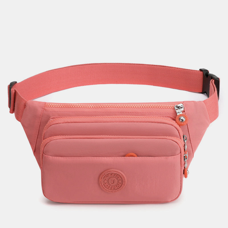 Leichte Umhängetasche mit mehreren Taschen, verstellbare Hüfttasche, Handytasche