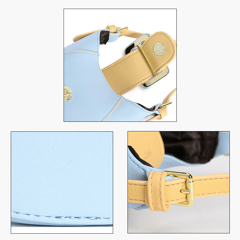 Umhängetasche für Damen, zum Einkaufen, minimalistische Eimer-Mini-Telefontasche