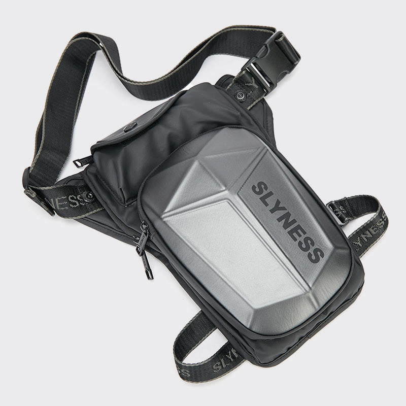 Hüfttasche für Herren, wasserdicht, lässig, Outdoor-Beintasche