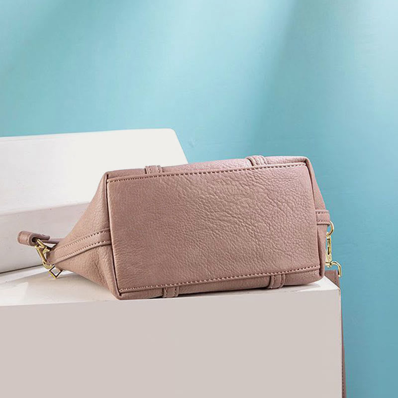 Kleine Hobo-Handtasche aus weichem Leder, modische Umhängetasche