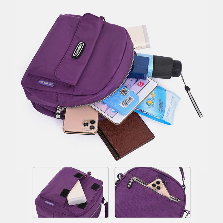 Wasserdichte 3-Wege-Handtasche, Umhängetasche, kleiner Rucksack