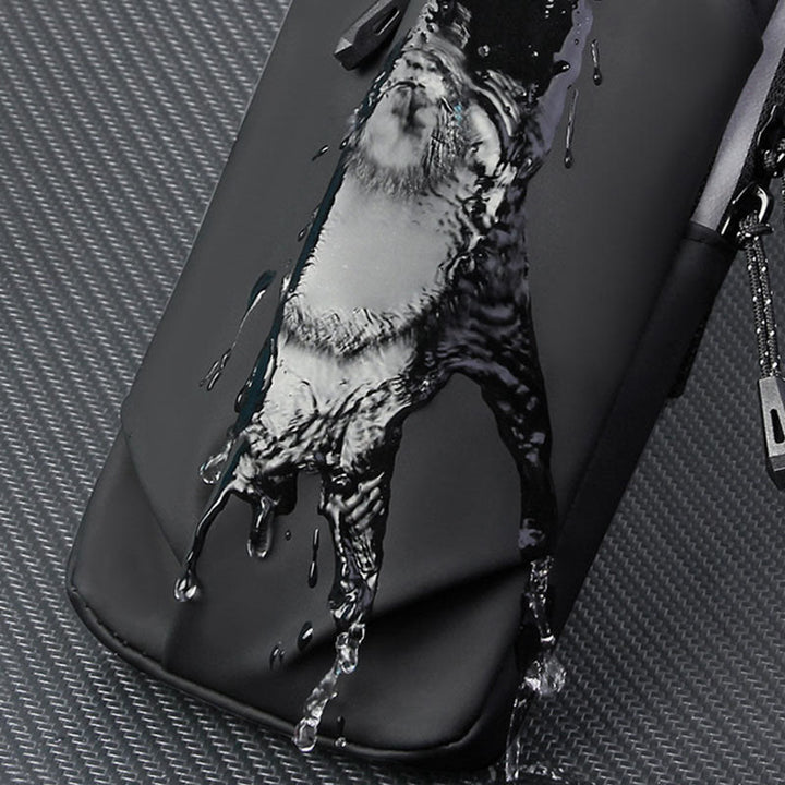 Handgelenktasche zum Laufen, wasserdichte Leder-Fitness-Telefontasche