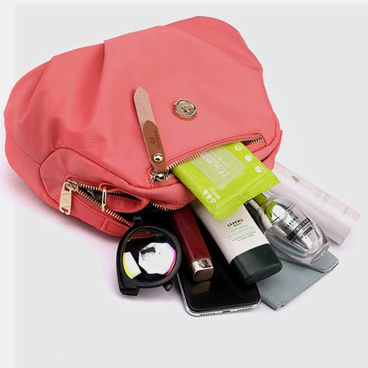 Kleine Umhängetasche aus Nylon, leicht, wasserdicht, Schulterhandtasche für Damen und Mädchen