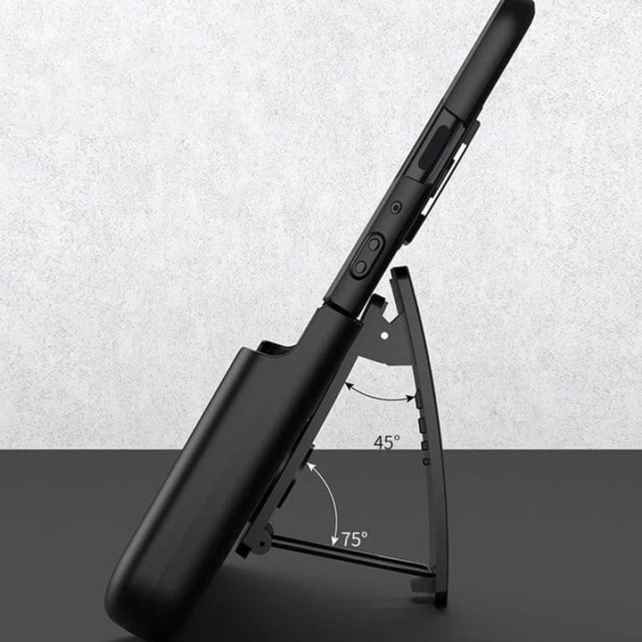 Telefonhalter-Holster für Galaxy Z Fold 3, drehbarer Ständer, Clip, Telefonhülle