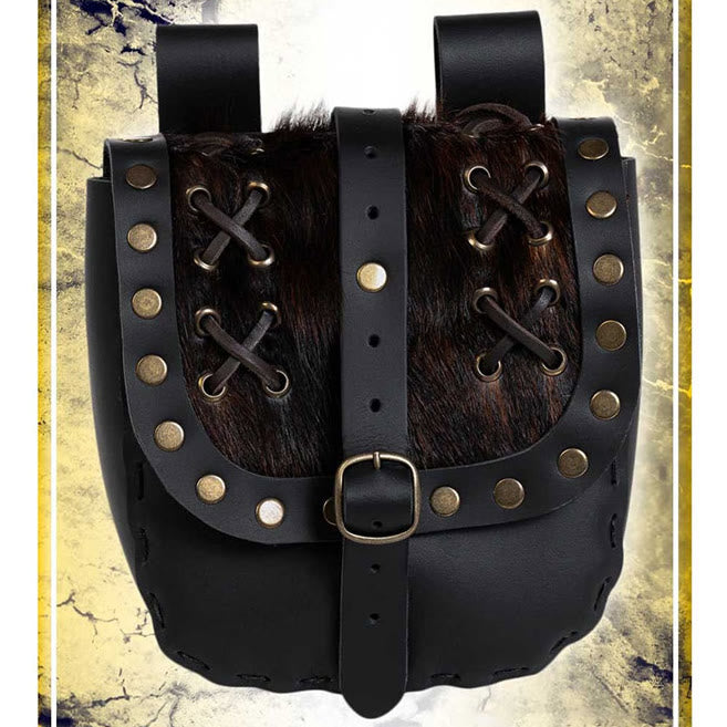 Nordische Vintage-Gürteltasche für Frauen, mittelalterliche Cosplay-Gürteltasche