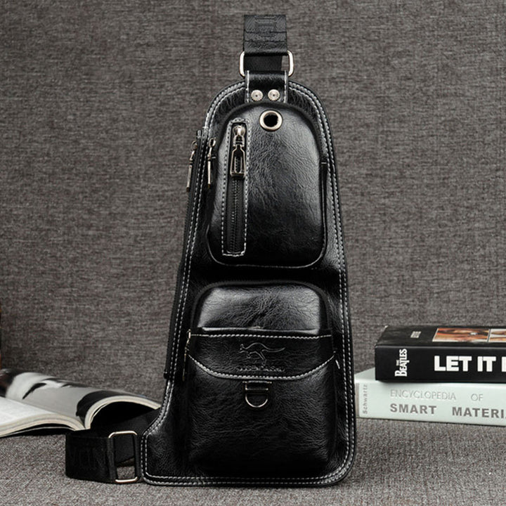 Schultertasche, Rucksack für Herren, Umhängetasche, Brusttasche, Tagesrucksack, Outdoor-Reisen - image 9