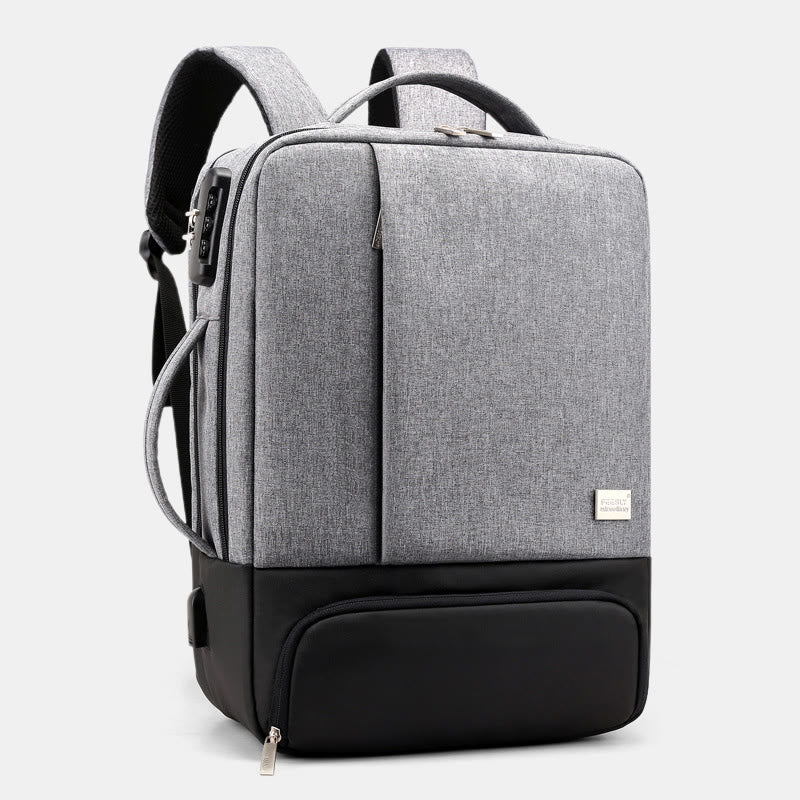 Rucksack für Damen, Business, USB-aufladbar, Reise-Laptop-Organizer-Tasche