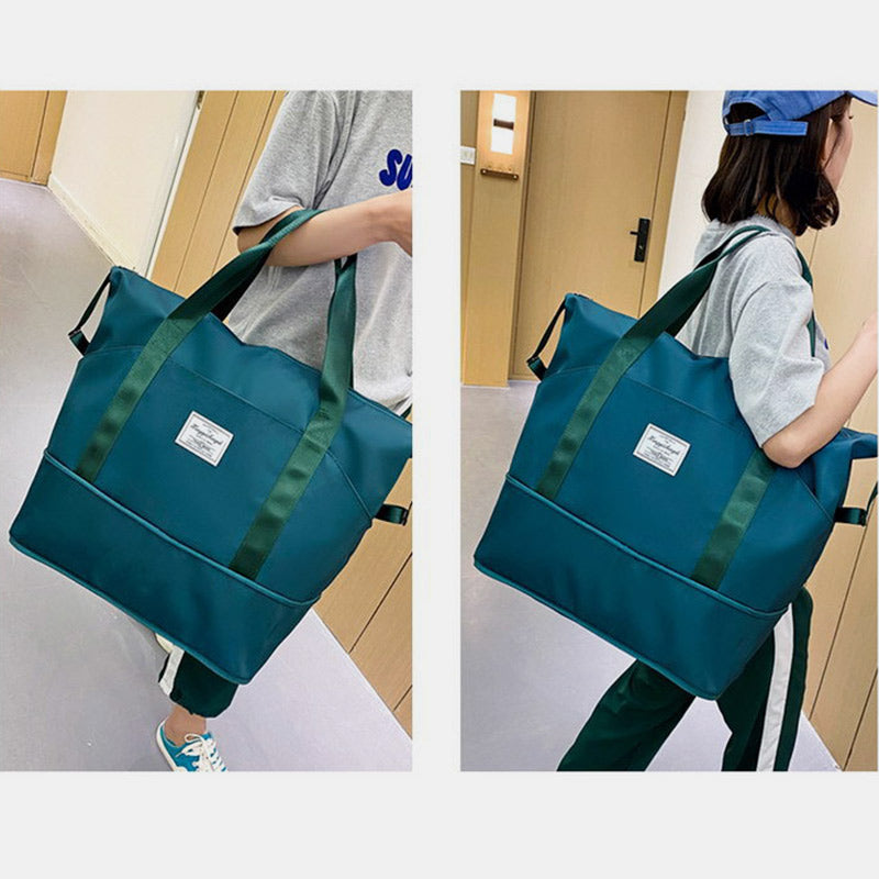 Wasserdichte, erweiterbare Sport-Aufbewahrungstasche mit großer Kapazität, Handtasche, Seesack