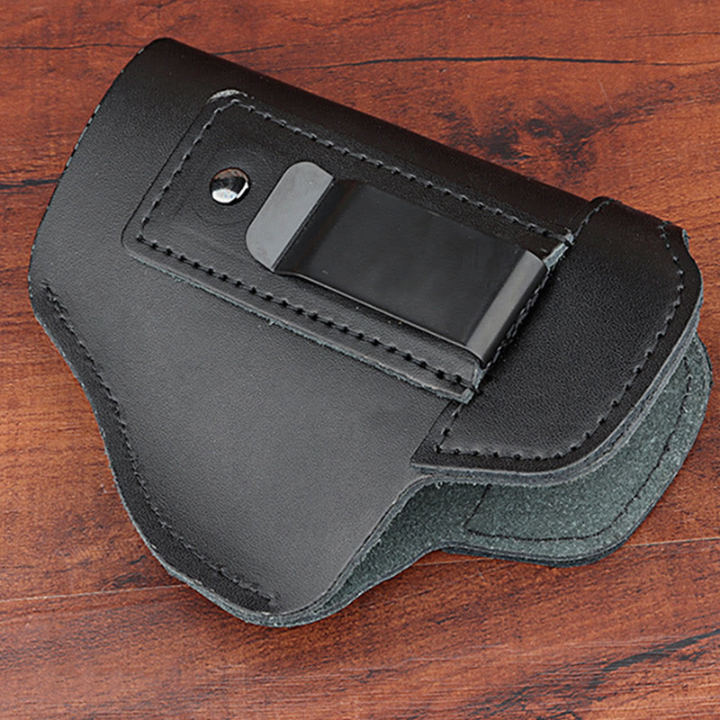 Holster für Outdoor-Taktiken Rindsleder Leder Unsichtbare Quick Draw Holster