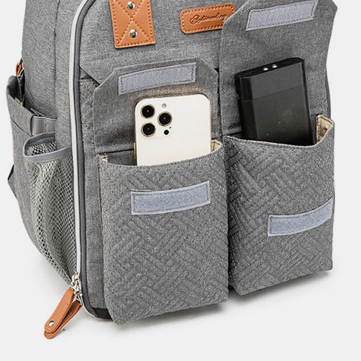 Wickeltasche, Rucksack, multifunktional, wasserdicht, Mamatasche, Wickelunterlage