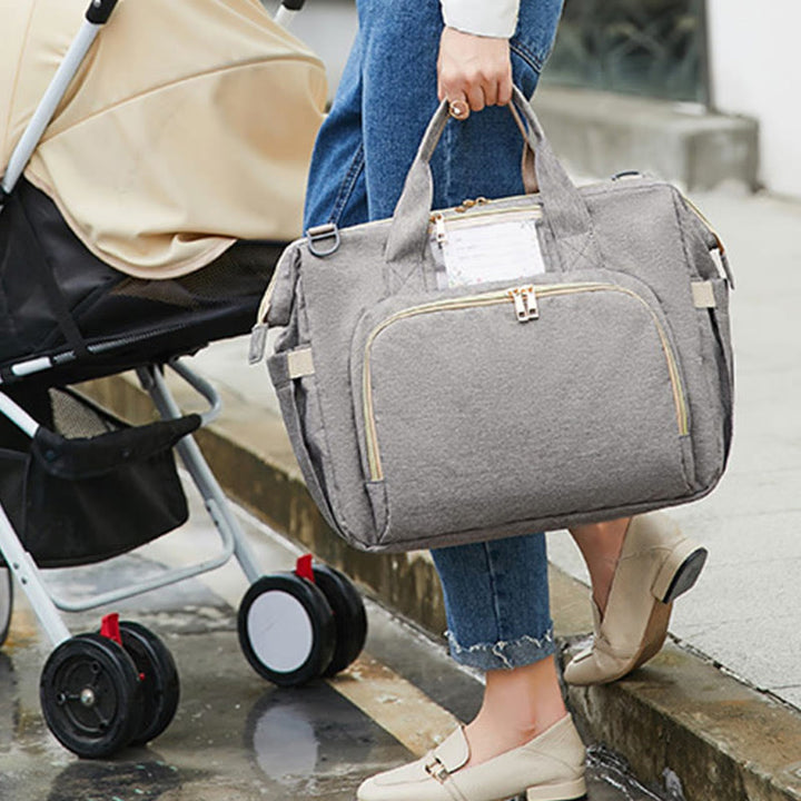 Mama-Tasche für den täglichen Gebrauch im Freien, tragbare, faltbare Kinderbett-Freizeit-Mama-Tasche
