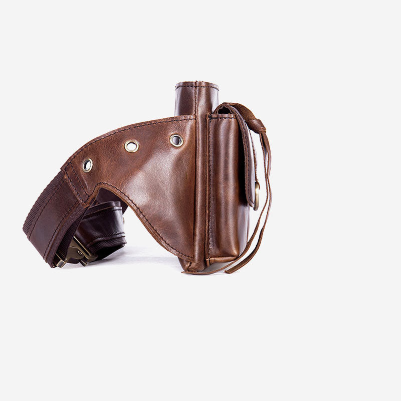 Vintage-Gürteltasche mit mehreren Taschen und großem Fassungsvermögen