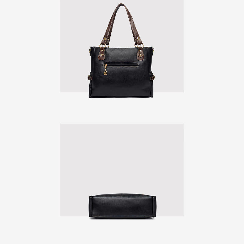 Helle Farbe Handtasche Tote Frauen Dating Große Umhängetasche Leder Geldbörse