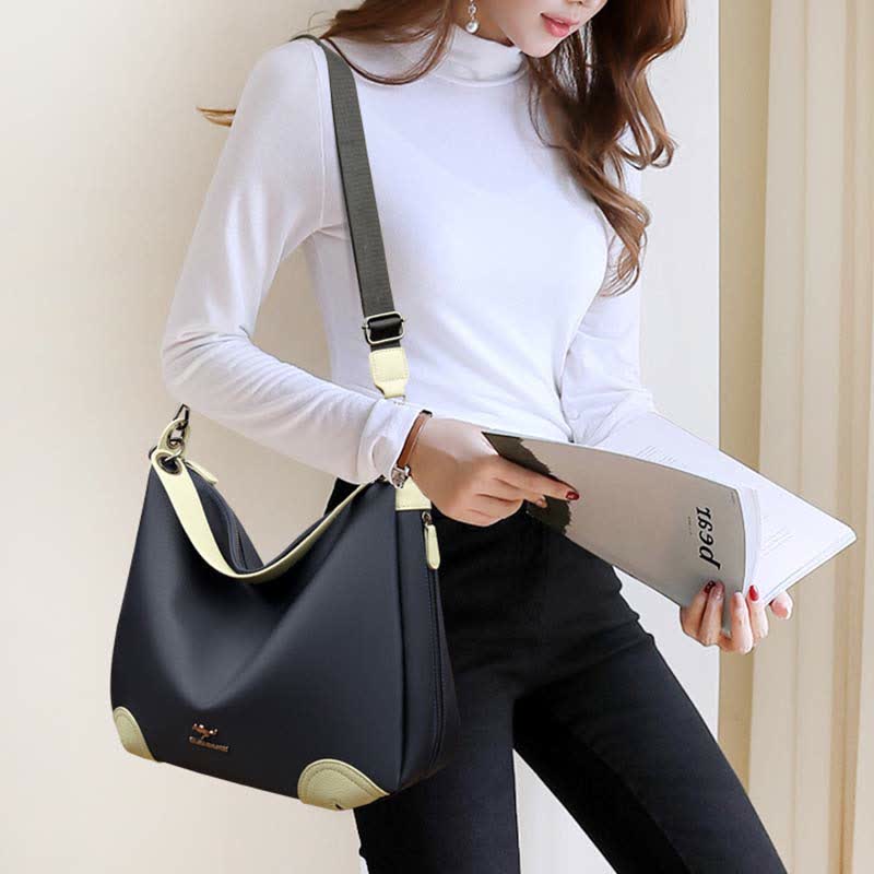Handtaschen für Damen, wasserdicht, Hobo-Tote, Bucket-Geldbörsen mit Crossbody-Gurt