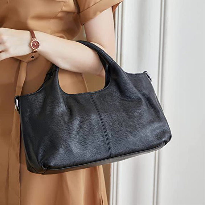 Tragetasche für Damen aus echtem Leder, für die Freizeit und den täglichen Gebrauch, Umhängetasche