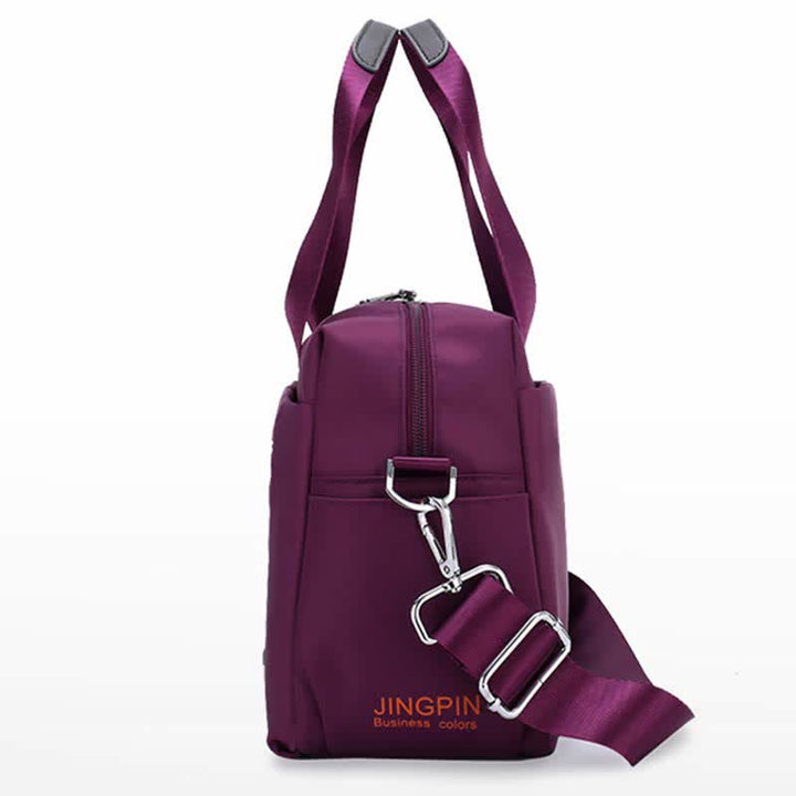 Leichte Umhängetasche für Damen, große Handtasche, Schultertasche mit Tragegriff oben