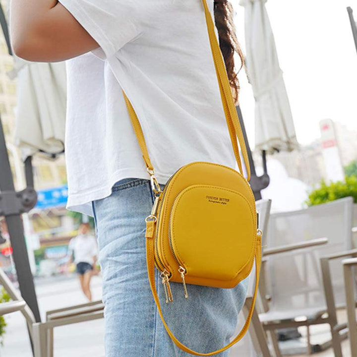 Kleine Umhängetasche, Handy-Geldbörse, Schulter-Handtasche, Kreditkarten-Geldbörse